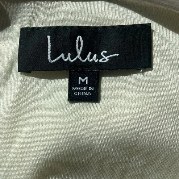 Lulus Cream Halter Cocktail Dress
Size Medium - Picture 5 of 9